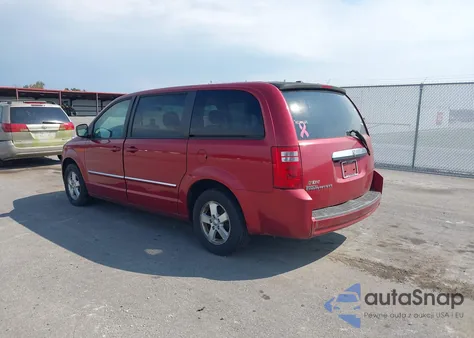 2008 Dodge Grand Caravan Sxt из США, поврежденный, VIN 1D8HN54P68B152603